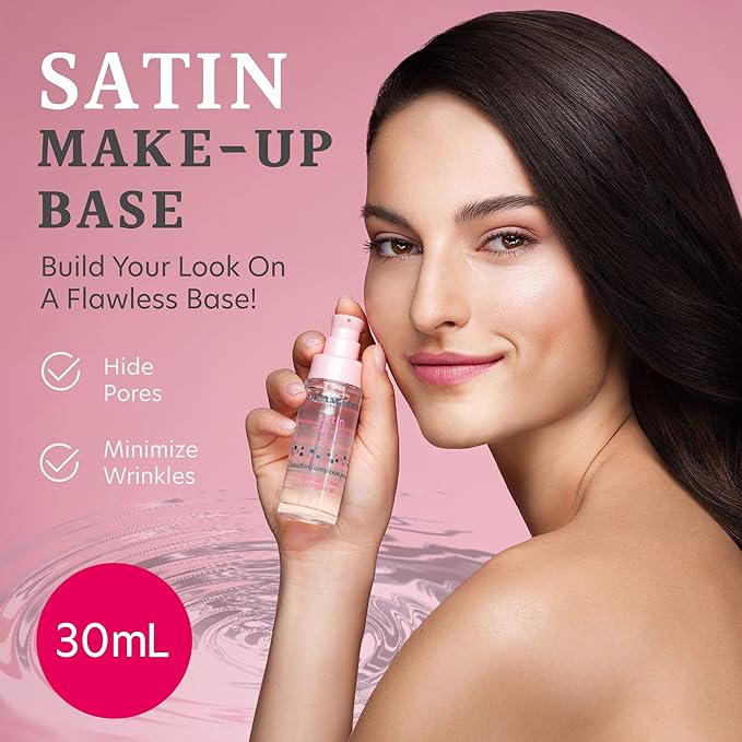 Dermacol - Satin Makeup Base, Matte Face Primer No Preservatives, 30 mL