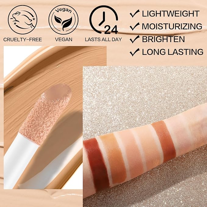 UCANBE Halo Glow Liquid Filter, Face Complexion Booster 0.91OZ