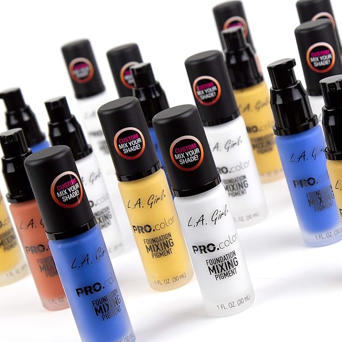 L.A. Girl PRO.matte Mixing Pigment Foundation, White, GLM711