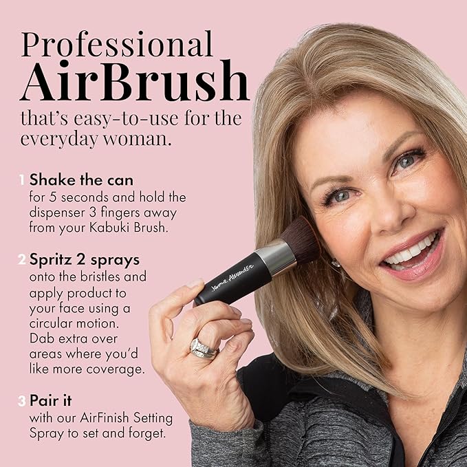 MagicMinerals AirBrush Foundation by Jerome Alexander – 2pc - Light