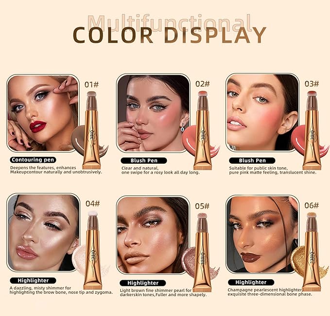 MAEPEOR Liquid Contour Stick Grey Brown Cream Liquid Grey Brown)