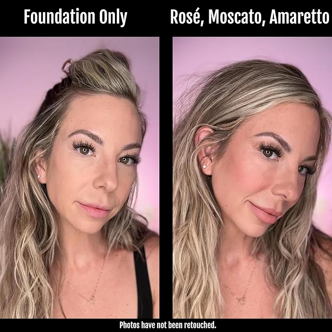 Organic Tint Tube, 100% Natural Vegan Gluten-Free Cream Highlighter Multi-Stick, Made in USA, Moscato