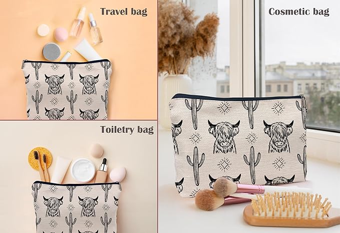 Western makeup bag,western gifts for