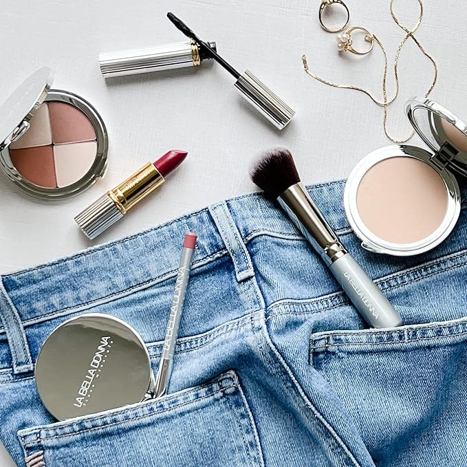 La Bella Donna Compressed Mineral Foundation - Face Tan (Honey)