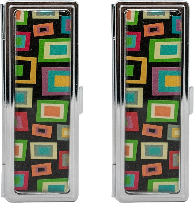 Stephanie Imports Set of 2 Rectangular Vintage Lipstick Rectangular