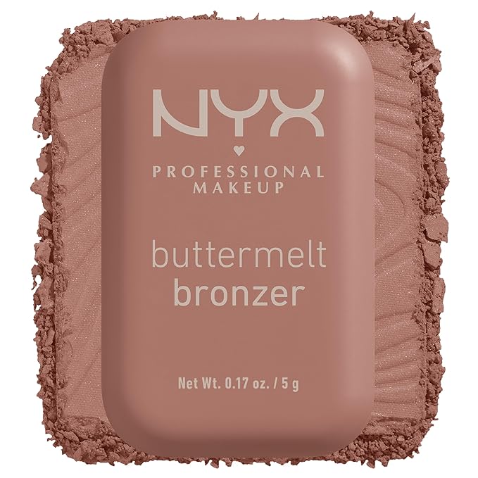 NYX PROFESSIONAL MAKEUP Matte Buttermelt Bronzer, Longwear Face Deserve Butta