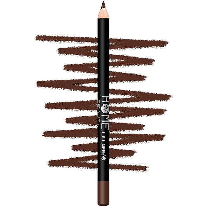 Lip Liner, Waterproof Matte Long Lasting Lip Pencil (Color 08, 1 Count (Pack of 1))