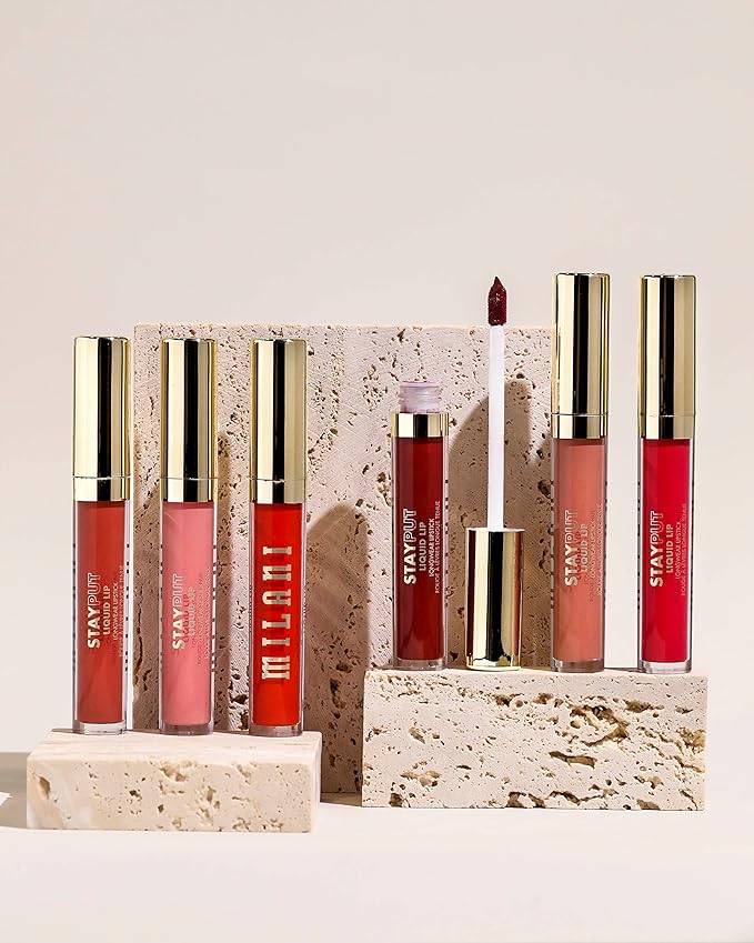 Milani Stay Put Longwear Liquid Lipstick - Smudge-Proof, Kiss-Proof, and Fade-Resistant Formula for All-Day Wear - That Girl