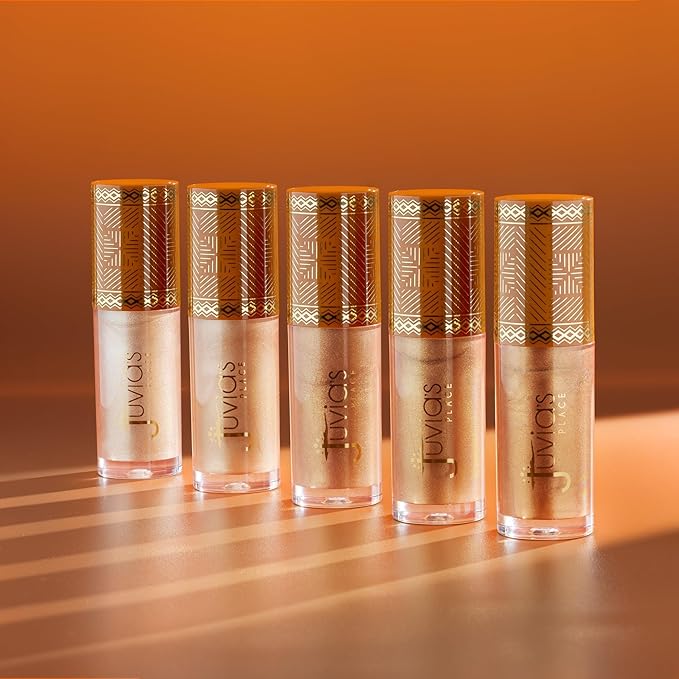 Juvia's Place Nubian Glow Liquid Luminizer Golden Hour & Cheeks