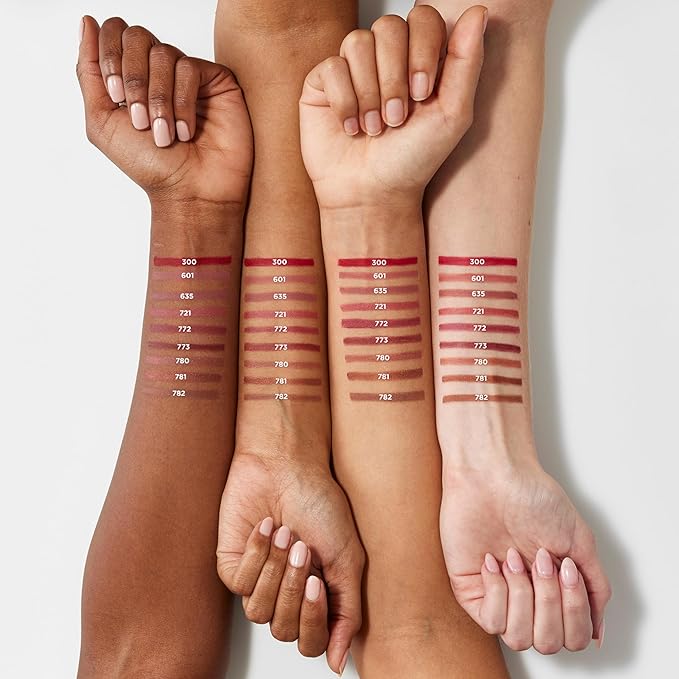 L'Oreal Paris Colour Riche Lip Liner Pencil, Creamy Lip Liner with Omega 3 and Vitamin E, 721 Forever Rose (Deep Berry Rose)