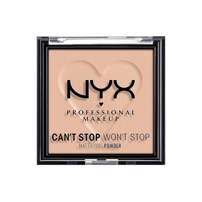 NYX PROFESSIONAL MAKEUP Can't Stop Won't Stop Mattifying Pressed Powder - Medium