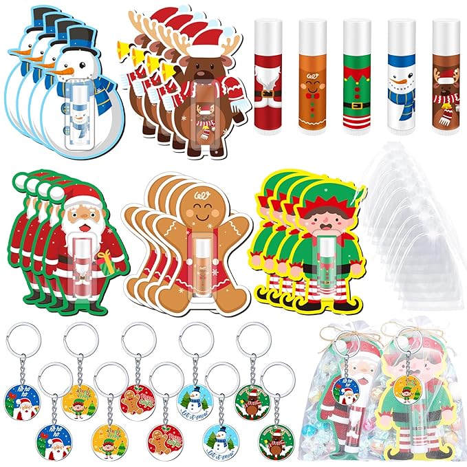 Henoyso 150 Pcs Christmas Favors 5 Moisturizing