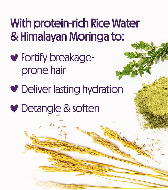 Not Your Mother's Naturals Superior Strength Shampoo & Conditioner Set - 15.2 fl oz - Sulfate-Free Hair Products - Rice Water & Himalayan Moringa