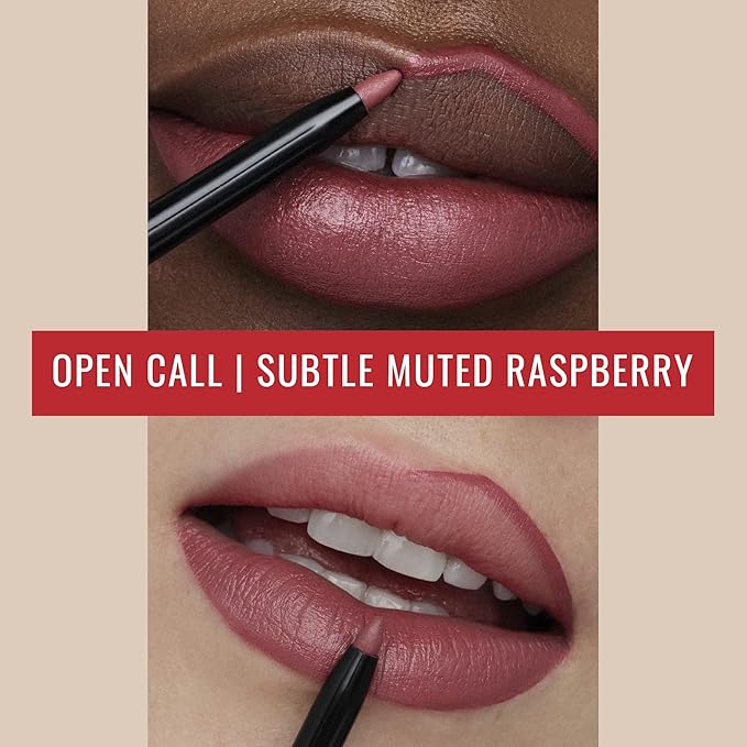 Runway Rogue Designer Liner Lip Pencil, Matte Muted-Raspberry Lip