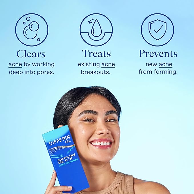 Differin acne treatment gel, 90