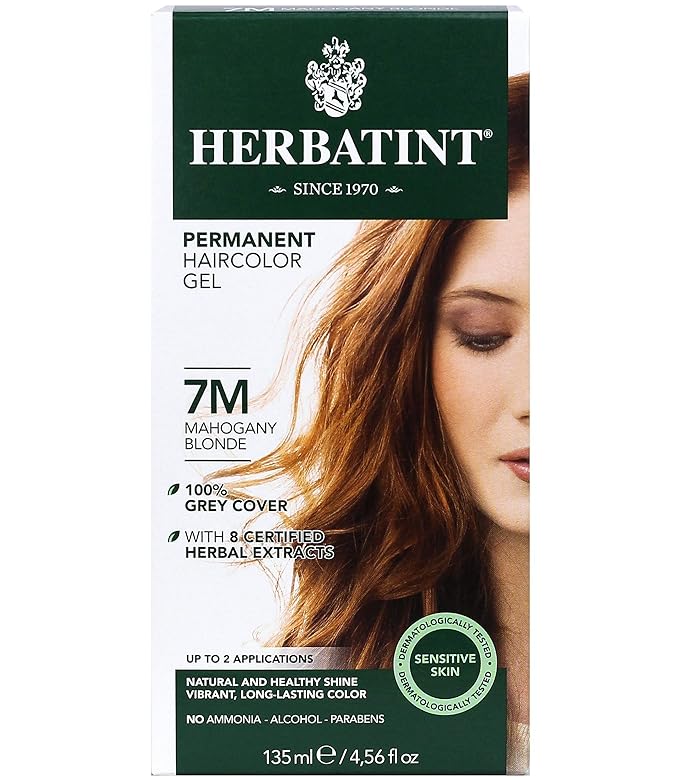 Herbatint Permanent Haircolor Gel, 7M