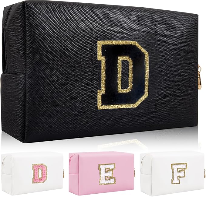 Personalized initial letter patch makeup