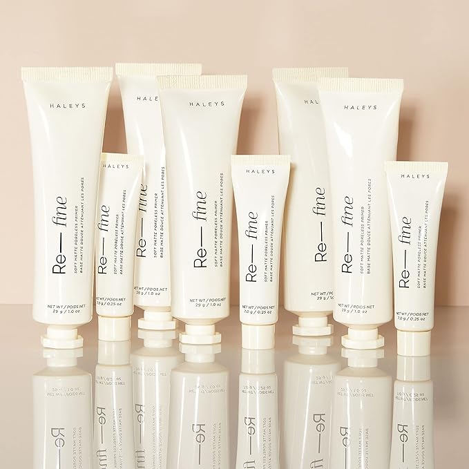 HALEYS Re-fine Soft Matte Poreless Primer (0.), Lightweight, + Fragrance-Free 25 oz
