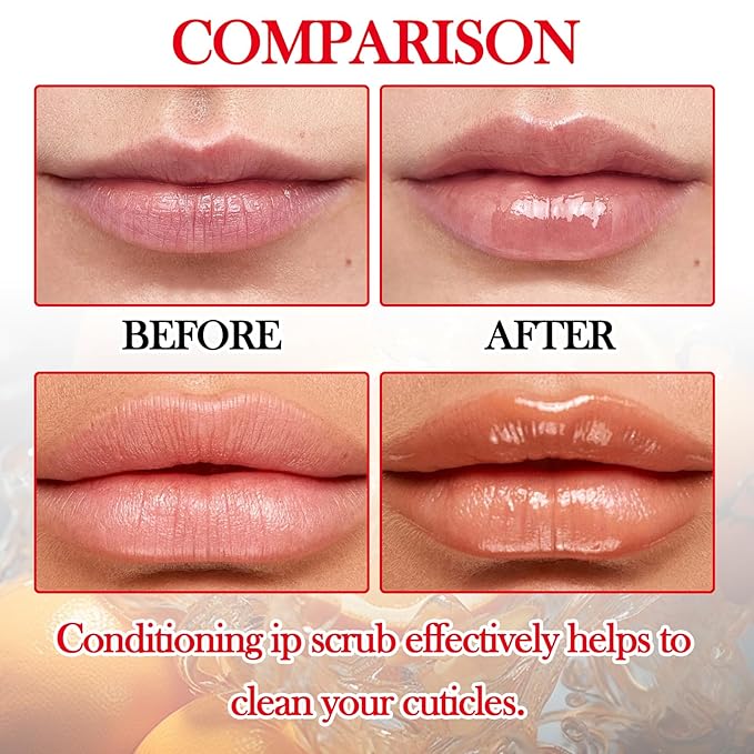 2PCS Strawberry & Orange Conditioning Lip