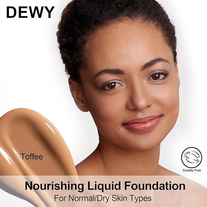 FV 2 Pack Hydrating Liquid Foundation Makeup, Waterproof