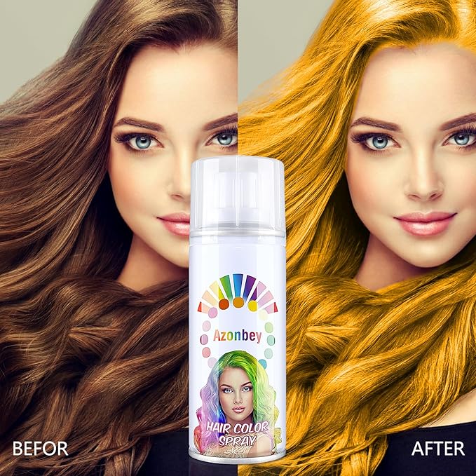 Hair Color Spray and Wax