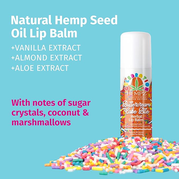 HEMPZ Natural Lip Balm - Buttercream