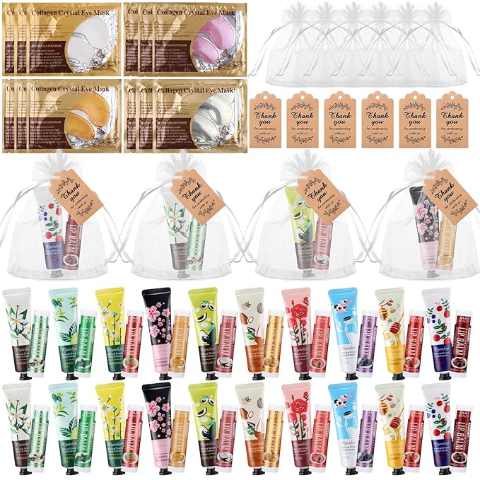 50 Sets Scented Hand Cream and Bag