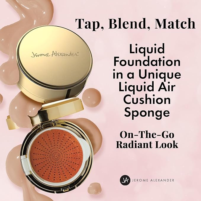 MagicMinerals AirCushion Foundation by Jerome Alexander, Cushion Foundation Coverage (Medium-Dark)