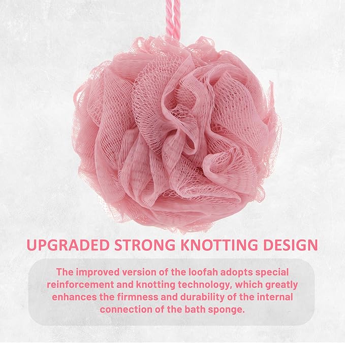 5 piece exfoliating loofah set