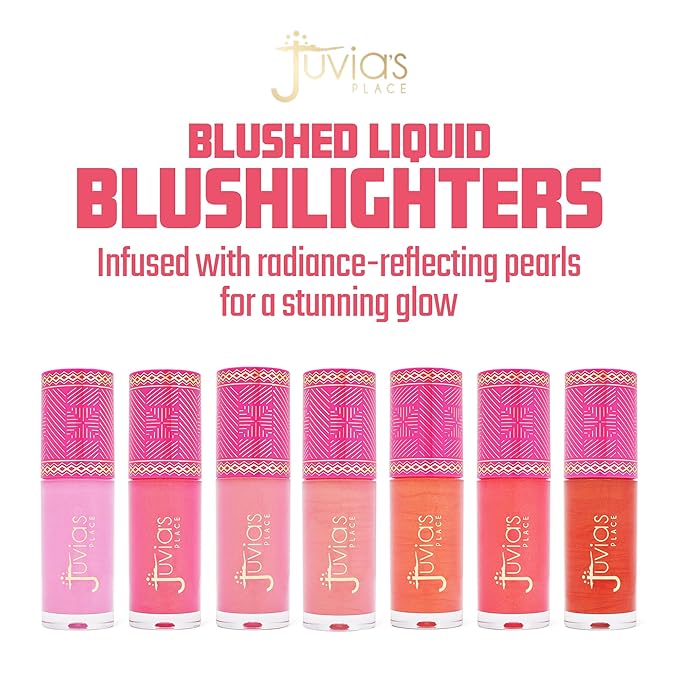 Juvia's Place Blushed Liquid BlushLighter Rosey Posey Glow Liquid Blush