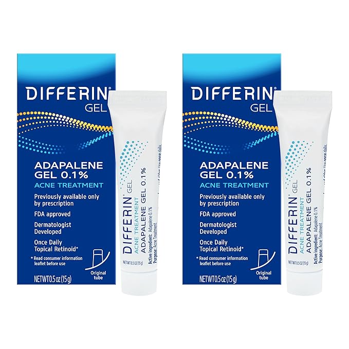 Differin acne treatment gel, 60