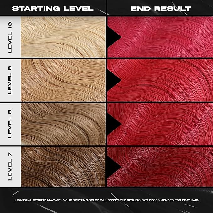 XMONDO Hair Color Super Pink
