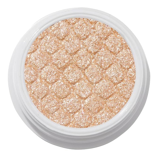 ColourPop Super Shock Shadow - High-Pigment, Crème-Powder Eye Makeup - Single Glitter Eyeshadow with Minimal Fallout and Unique Bouncy Texture - Ivory Eyeshadow - Mighty Morphin (0.07 oz)