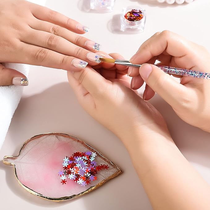 2 Pieces Nail Art Palettes Nail Polish Palette