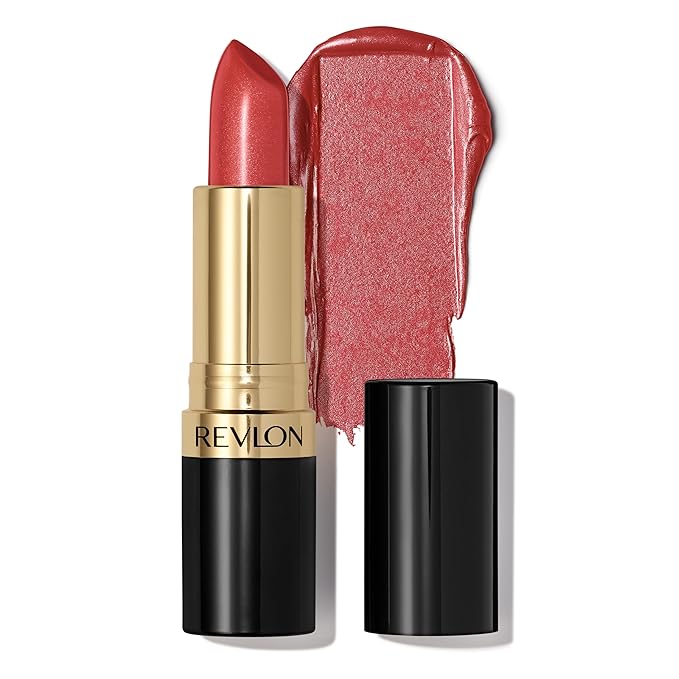Revlon Super Lustrous Lipstick, Creamy Formula For Soft, Fuller-Looking Lips, Moisturized Feel, 808 Dirty Shirley, 0.15 oz