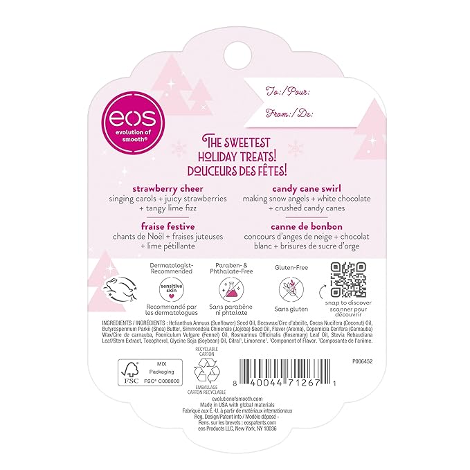 eos Holiday Lip Balm Gift- Strawberry