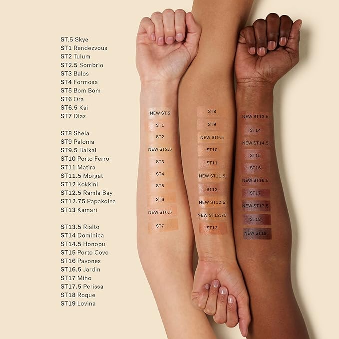 ILIA - Super Serum Skin Tint SPF 40 | Non-Comedogenic, Vegan, Lightweight to Help Against Blue Light, + Pollution while Hydrating, Smoothing, + Refining (Formosa ST4, 1 fl oz | 30 ml)