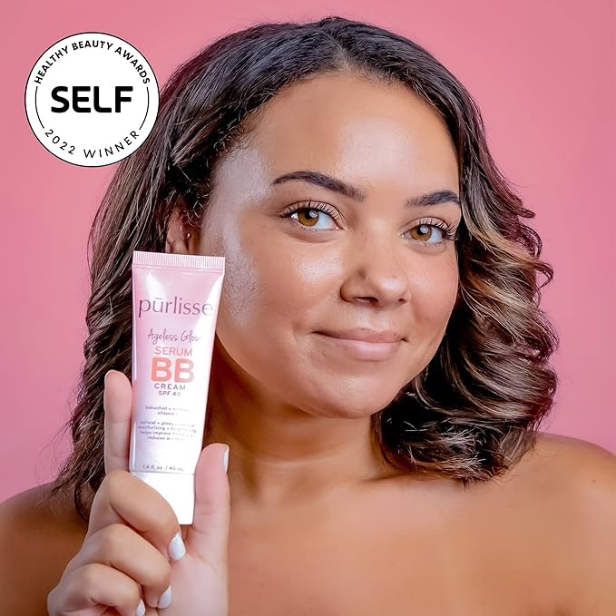 purlisse Ageless Glow Serum BB Cream SPF 40 | Light 1.4oz