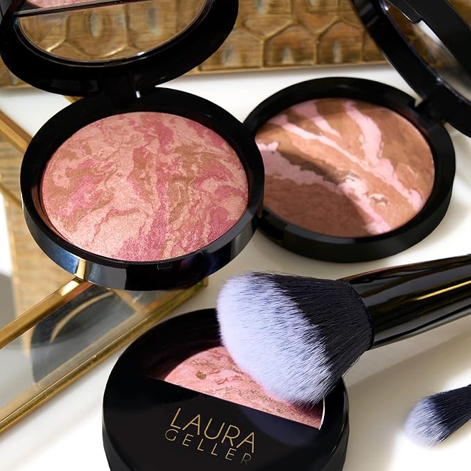 LAURA GELLER NEW YORK Baked Blush-n-Bronze Marbleized 2-in-1 Radiant Flush