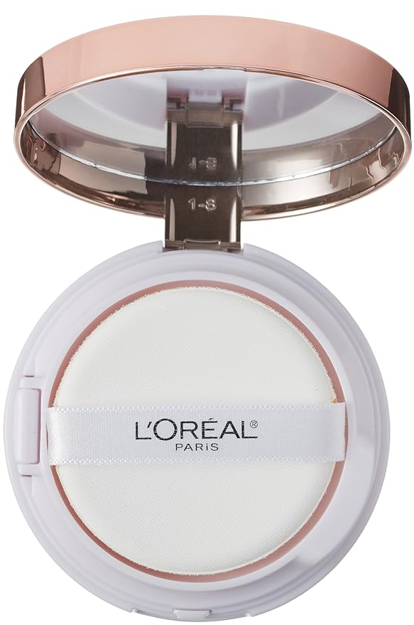 L'Oréal Paris True Match Lumi Cushion Foundation, W3 Beige, 0.. 51 oz