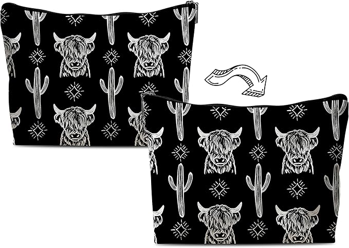 Western makeup bag,western gifts for