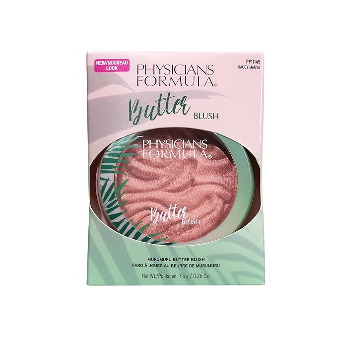 Physicians Formula Murumuru Butter Blush Makeup Powder, Saucy
