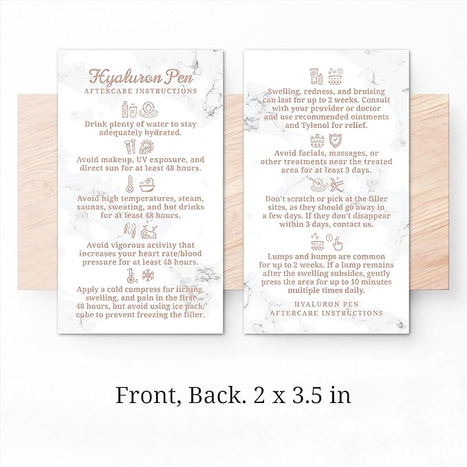 100 Pack - Premium Hyaluron Pen Supplies