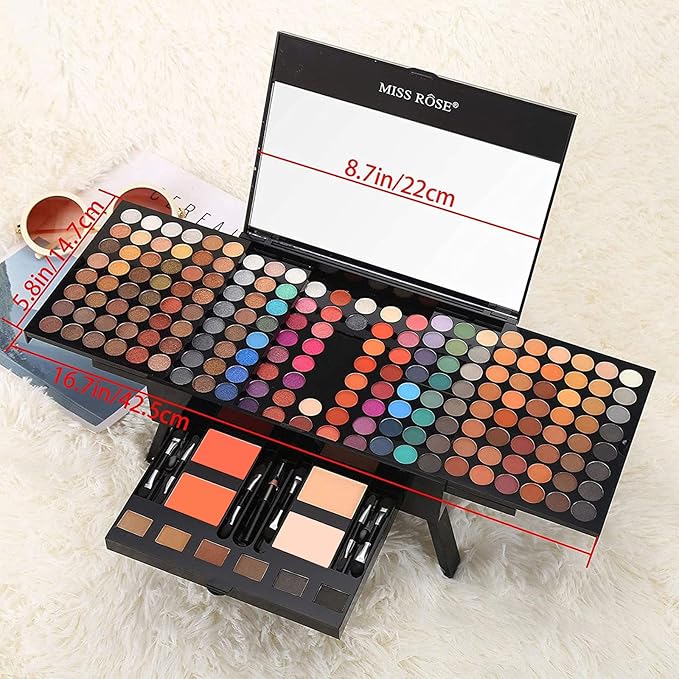 190 Colors Cosmetic Make up Piano Box Set,Combination