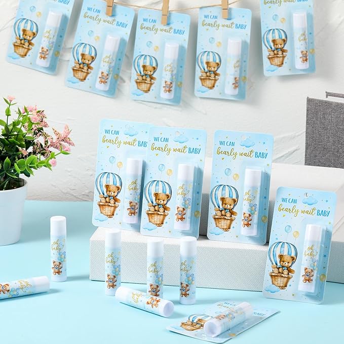 50 Pack Baby Shower Lip Balm