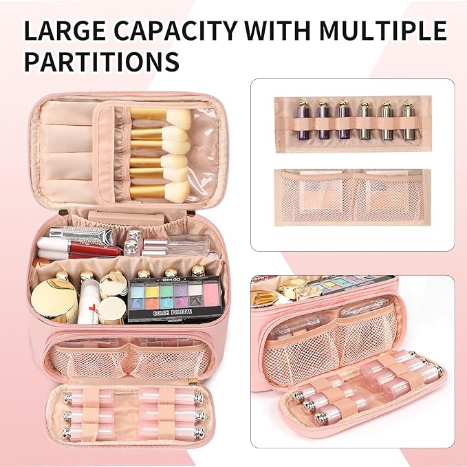 Ocheal makeup bag, multifunctional make