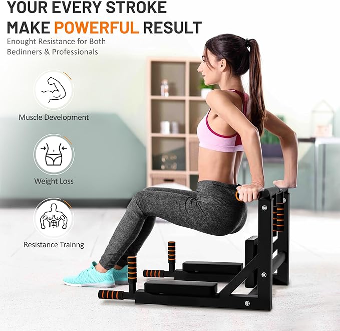 FICTOR Door Pull up Bar for Doorway 30''-37'' Door