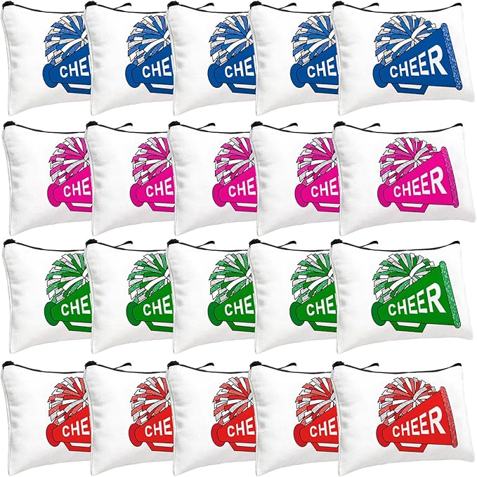 20 pcs cheer makeup bag