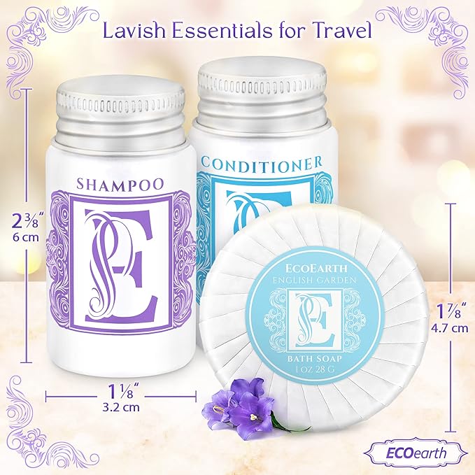 Luxury Travel and Hotel Amenities Set