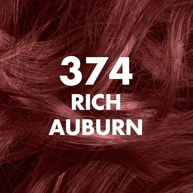 SoftSheen-Carson Dark and Lovely Fade Resist Rich Conditioning Hair Color, Permanent Hair Color, Up To 100 percent Gray Coverage, Brilliant Shine with Argan Oil and Vitamin E, Rich Auburn